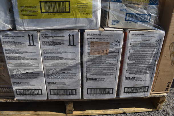 ALL ONE MONEY! Pallet Lot of Various Items Including Ecolab Orange Force Cleaner. (warehouse) - Image 3 of 5