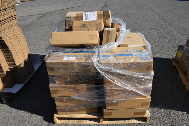 ALL ONE MONEY! Pallet Lot of Various Items Including Kimberly Clark Dispensers. (warehouse) - Image 1 of 5