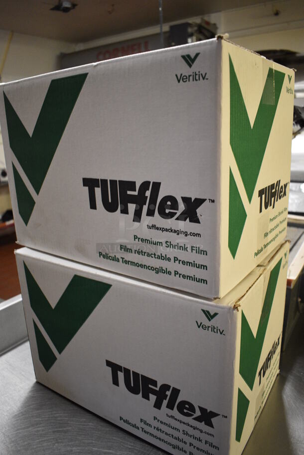 Heat Seal Model HS-1520D Metal Commercial Countertop Heat Sealer w/ 2 Boxes of Tufflex Premium Shrink Film. 115 Volts, 1 Phase. 51x22x12. Unit Was In Working Condition When Restaurant Closed. (bakery kitchen) - Image 8 of 11