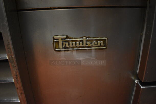 Traulsen Stainless Steel Commercial 4 Drawer Chef Base on Commercial Casters. 81.5x34.5x25.5. Unit Was In Working Condition When Restaurant Closed. (kitchen) - Image 7 of 7