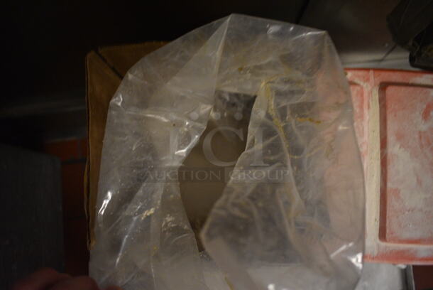 Metal Commercial Dolly w/ Fryer Oil Soak Up Powders on Commercial Casters. 21x21x7.5. (kitchen) - Image 4 of 6