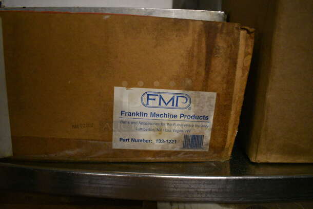 Stainless Steel Commercial 3 Tier Cart w/ Push Handles and Contents on Commercial Casters. 36x21x39. (kitchen) - Image 4 of 6