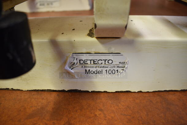 Detecto Model 1001-TB Metal Commercial Countertop Baking Scale. 19.5x9x7.5. (bakery kitchen) - Image 3 of 4