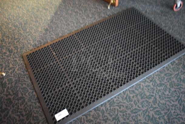 Black Anti Fatigue Floor Mat. 59.5x35.5x0.5. (sunroom dining room) - Image 2 of 4