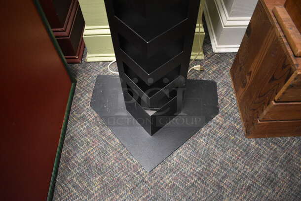 Black Power Strip Stand. 20x17x67. (garden center) - Image 4 of 4