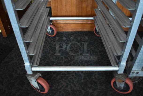 Metal Commercial Pan Transport Rack on Commercial Casters. 20.5x26x69. (sunroom dining room) - Image 4 of 5