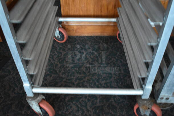 Metal Commercial Pan Transport Rack on Commercial Casters. 20.5x26x69. (sunroom dining room) - Image 5 of 5