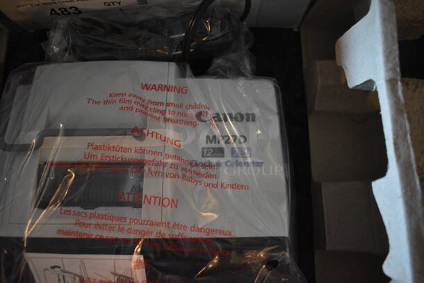 BRAND NEW IN BOX! Canon Model MP27D Printing Calculator. 9x12.5x3. (main dining room) - Image 4 of 5