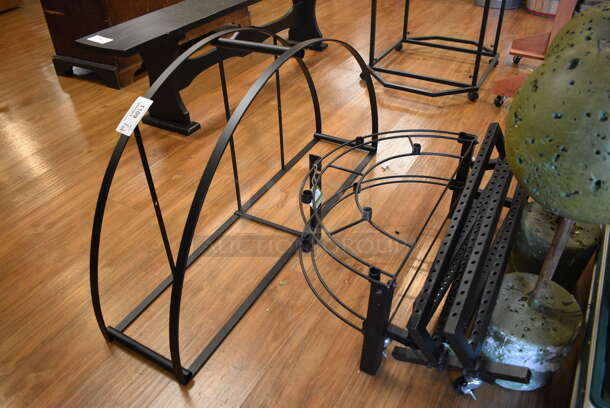 ALL ONE MONEY! Lot of Various Items Including Racks, Clear Bins and Stands. (garden center) - Image 2 of 5