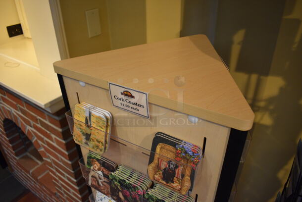 2 Various Floor Style Racks w/ Contents. 21x21x63, 22x22x72. 2 Times Your Bid! (gift shop) - Image 5 of 6