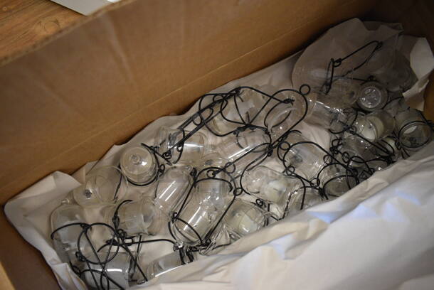ALL ONE MONEY! Lot of Various Glass Jars and Metal Rods! (garden center) - Image 4 of 4