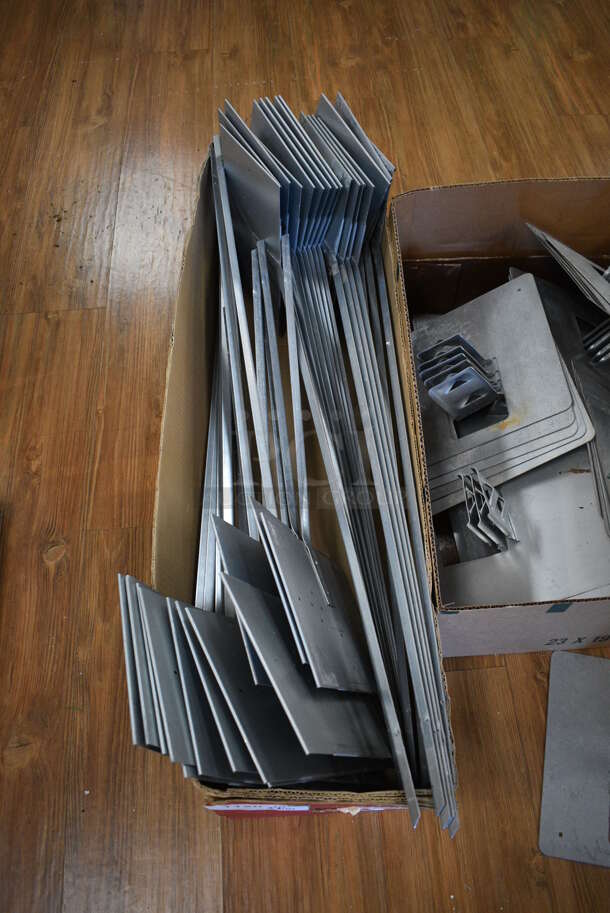 ALL ONE MONEY! Lot of 3 Boxes of Metal Signs. 10x10x26. (garden center) - Image 2 of 6