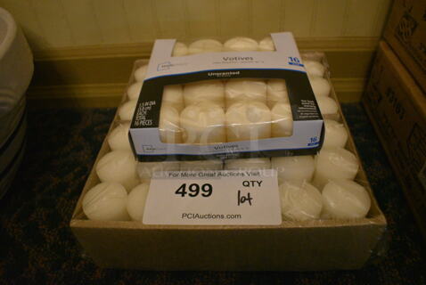 ALL ONE MONEY! Lot of Votive Candles! (main dining room)
