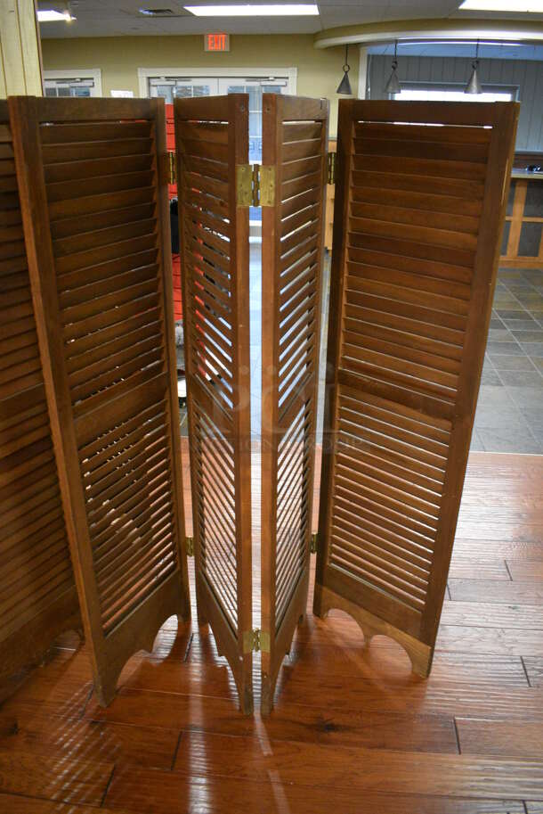 3 Wooden Dividers. 72x1.5x64.5. 3 Times Your Bid! (gift shop) - Image 2 of 5