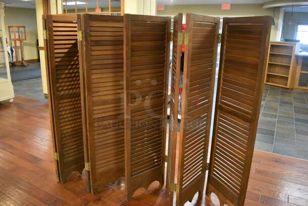 3 Wooden Dividers. 72x1.5x64.5. 3 Times Your Bid! (gift shop) - Image 3 of 5