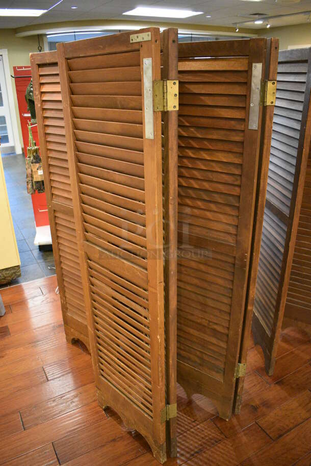 3 Wooden Dividers. 72x1.5x64.5. 3 Times Your Bid! (gift shop) - Image 4 of 5