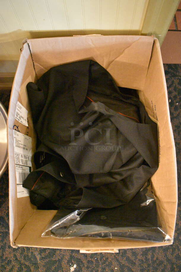 ALL ONE MONEY! Lot of Black Vests. Includes Medium. (main dining room)