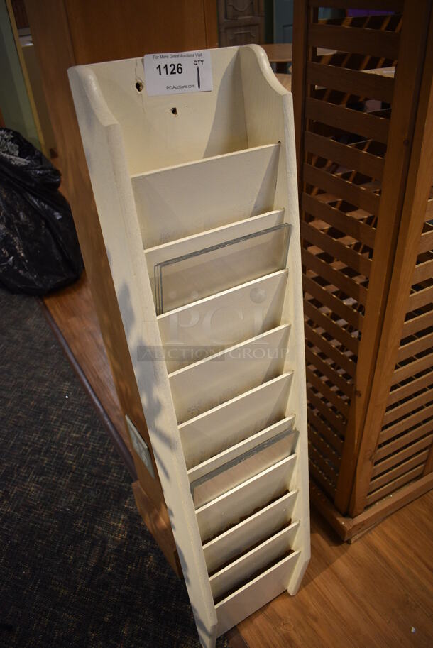 Wooden Rack. 11x3.5x48. (garden center) - Image 3 of 3