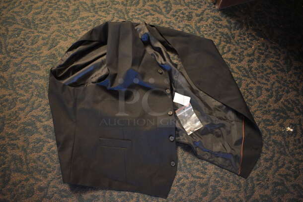 ALL ONE MONEY! Lot of Black Vests. Includes Medium. (main dining room) - Image 4 of 4