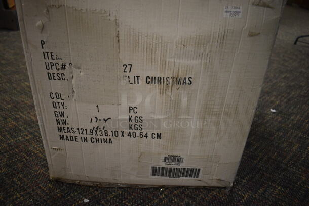 IN ORIGINAL BOX! Fake Tree. 7.5'. (garden center) - Image 3 of 4