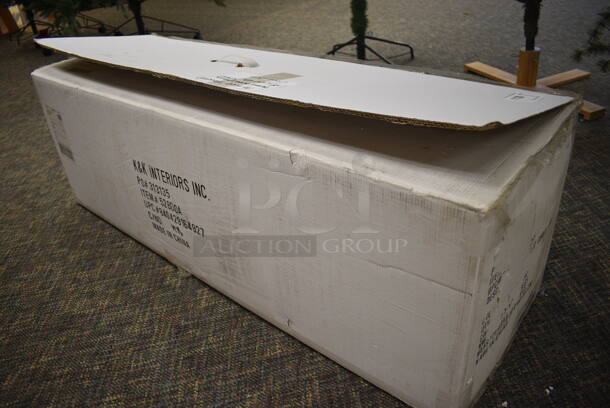 IN ORIGINAL BOX! Fake Tree. 7.5'. (garden center) - Image 4 of 4