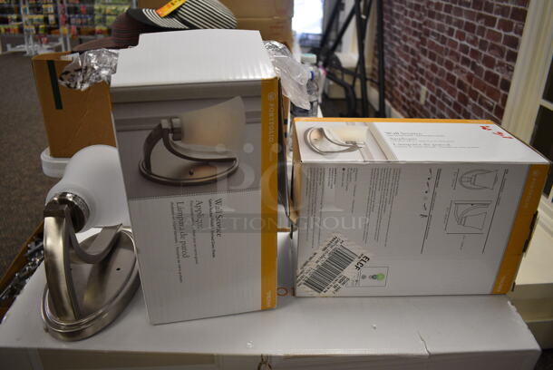 ALL ONE MONEY! Lot of 3 Various BRAND NEW Lighting Fixtures. (garden center) - Image 2 of 3