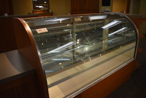 RPI Industries Model SCLC72D Metal Commercial Floor Style Chocolate Display Case Merchandiser. 115 Volts, 1 Phase. 72x30x50. Unit Was In Working Condition When Restaurant Closed. (gift shop) - Image 4 of 9