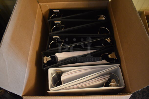 ALL ONE MONEY! Lot of 2 Bins of Various Binders! (main dining room) - Image 4 of 4