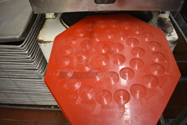 Bertrand Model P3U Metal Commercial Floor Style Dough Divider. Divides Into 36 Balls. 220 Volts, 3 Phase. 22x30x42. Unit Was In Working Condition When Restaurant Closed. (bakery kitchen) - Image 5 of 10