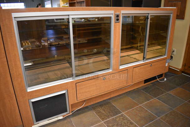 RPI Industries Model SCLC96R Metal Commercial Floor Style Chocolate Display Case Merchandiser. 115 Volts, 1 Phase. 96x30x50. Unit Was In Working Condition When Restaurant Closed. (gift shop) - Image 4 of 6