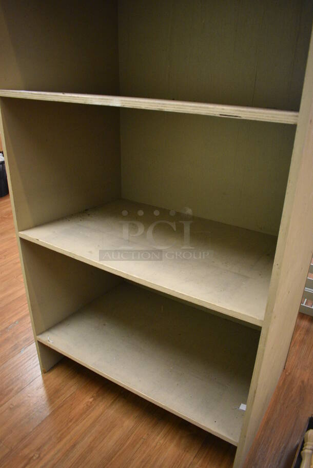 Wooden Shelving Unit. 36x24x64. (garden center) - Image 3 of 3