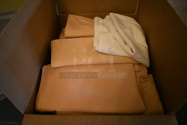 ALL ONE MONEY! Lot of 2 Bins and 1 Box of Various Tablecloths! (main dining room) - Image 2 of 4