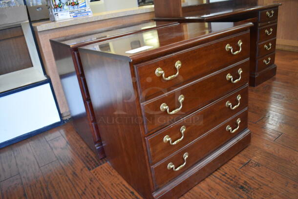 2 Wooden 4 Drawer Dressers. 30x21x29.5. 2 Times Your Bid! (gift shop) - Image 2 of 4