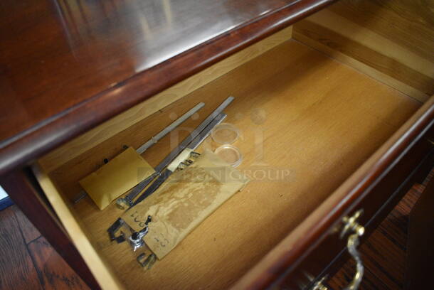 2 Wooden 4 Drawer Dressers. 30x21x29.5. 2 Times Your Bid! (gift shop) - Image 4 of 4