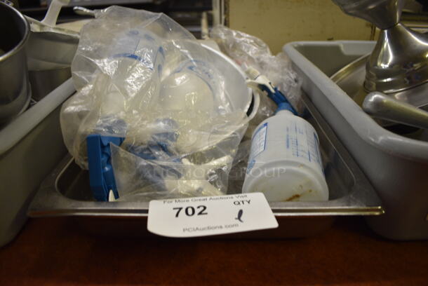 ALL ONE MONEY! Lot of Various Items Including Spray Bottles and Metal Baking Pans in Metal Drop In Bin! 13x21x2. (bakery kitchen) - Image 5 of 5