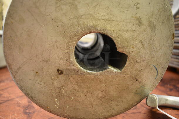 Metal Commercial Dough Hook Attachment for Hobart Mixer. Appears To Be 40 Quart. 7x7x18.5. (bakery kitchen) - Image 4 of 4