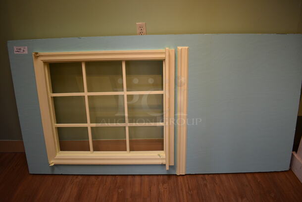 3 Various Wooden Window Like Units. Includes 42x6x83. 3 Times Your Bid! (garden center) - Image 2 of 4