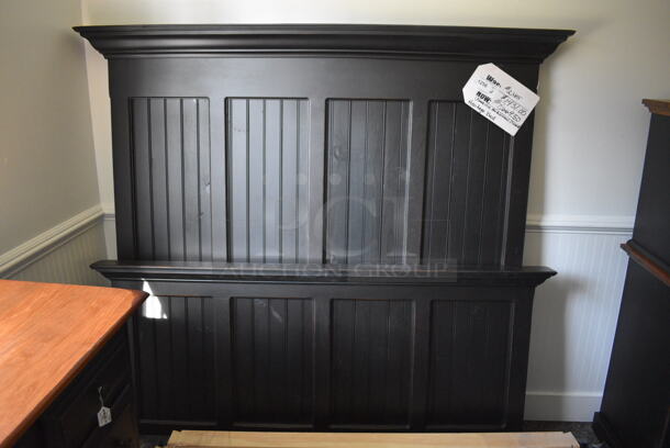 BRAND NEW! Wooden Heritage Bed Headboard. 72x6x67. (garden center) - Image 4 of 5