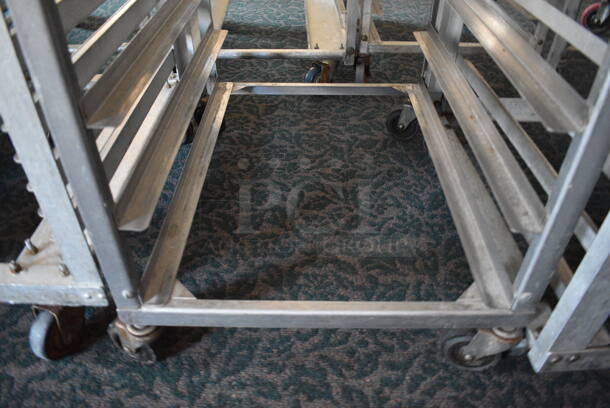 Metal Commercial Pan Transport Rack on Commercial Casters. 21x26x67. (sunroom dining room) - Image 4 of 4