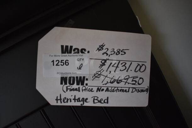 BRAND NEW! Wooden Heritage Bed Headboard. 72x6x67. (garden center) - Image 5 of 5