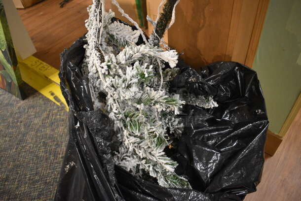 Fake Snow Covered Branches. (garden center) - Image 3 of 3
