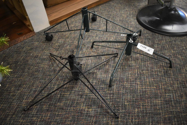 3 Various Metal Tree Stands. Includes 28x28x11. 3 Times Your Bid! (garden center) - Image 2 of 3