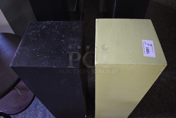 2 Wooden Stands. 12x12x36. 2 Times Your Bid! (garden center) - Image 3 of 3