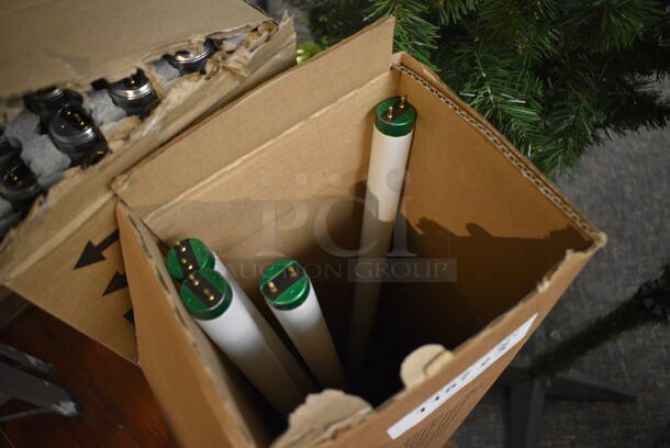 ALL ONE MONEY! Lot of 3 Items; Boxes of Lights and Roll of Paper. (garden center) - Image 2 of 3