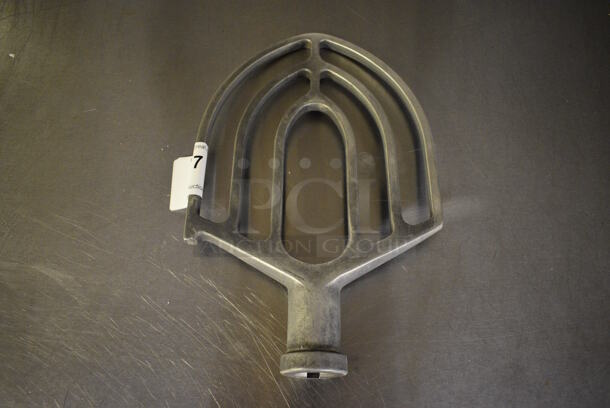 Alfa 20B Metal Commercial 20 Quart Paddle Attachment for Mixer. 8.5x2.5x13. (bakery kitchen) - Image 1 of 5