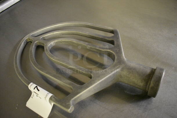 Alfa 20B Metal Commercial 20 Quart Paddle Attachment for Mixer. 8.5x2.5x13. (bakery kitchen) - Image 3 of 5