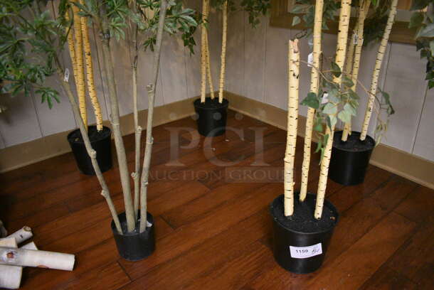 5 Various Fake Trees. Includes 78". 5 Times Your Bid! (garden center) - Image 2 of 3