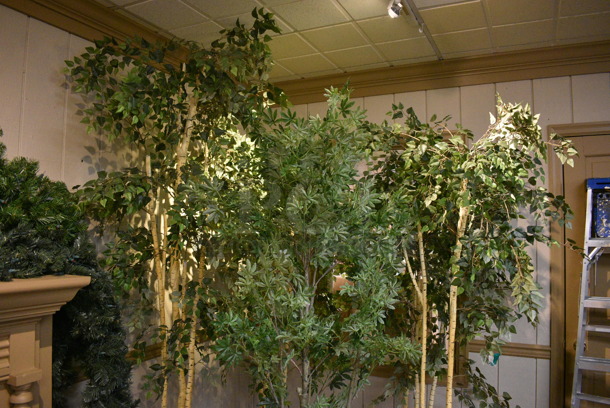 5 Various Fake Trees. Includes 78". 5 Times Your Bid! (garden center) - Image 3 of 3
