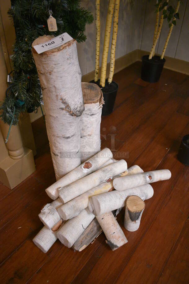 Stack of Fake Wood Logs. (garden center) - Image 3 of 3