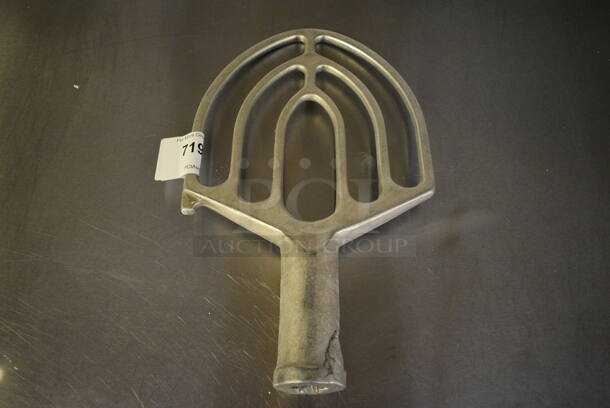Metal Commercial Paddle Attachment for Hobart Mixer. Appears To Be 30 Quart. 10x3x16. (bakery kitchen) - Image 1 of 5